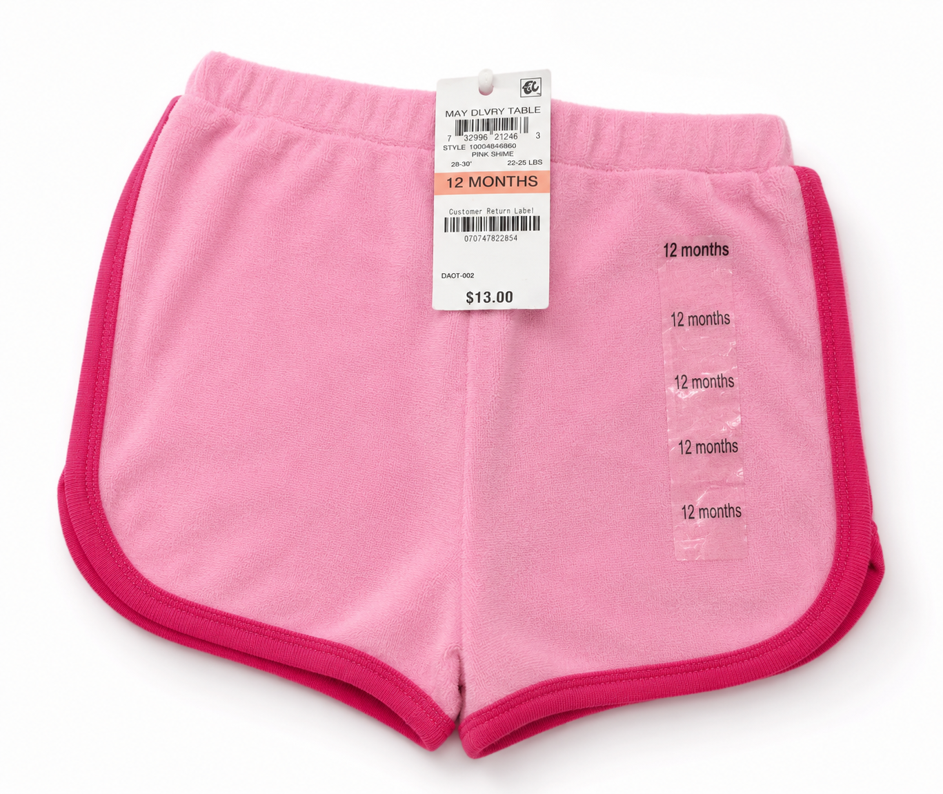 First Impression Shorts / 3-6 , 12 & 18 months