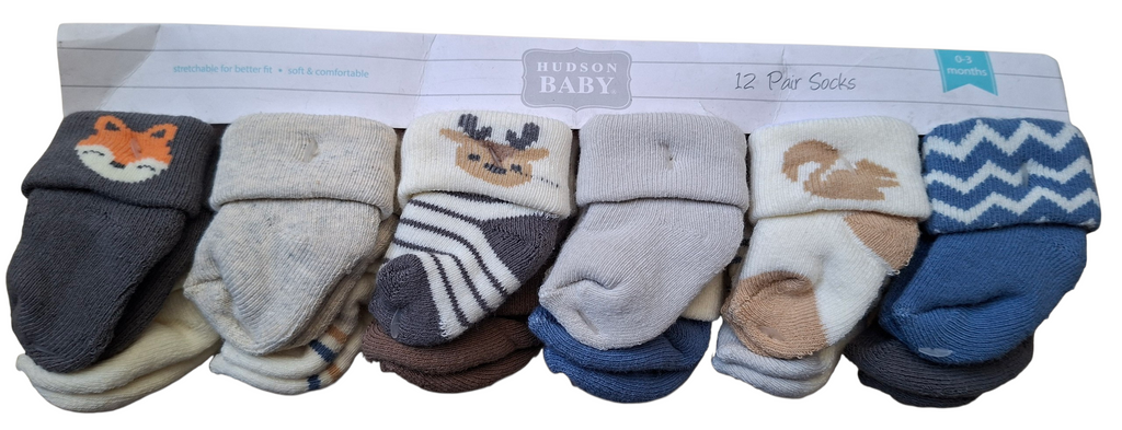 HUDSON Baby Socks Set / 0-3 months