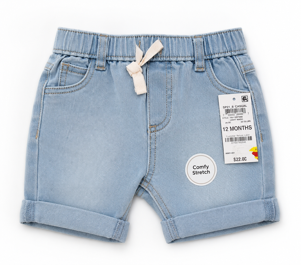 First Impression denim shorts / 1 year