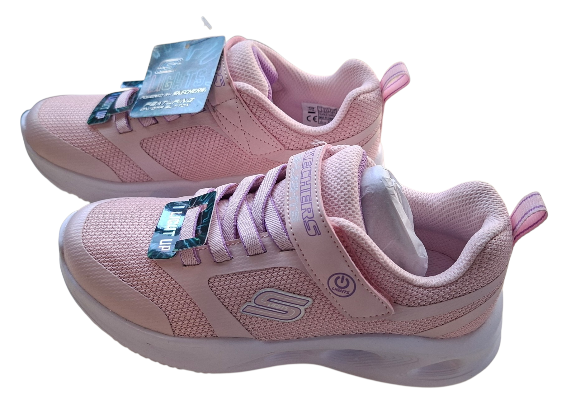 Skechers with light / sizes 27 , 32 & 35