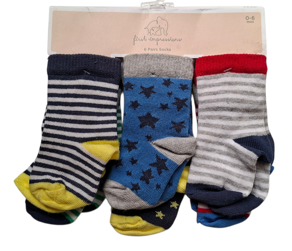First Impression Socks Set / 0-6 months