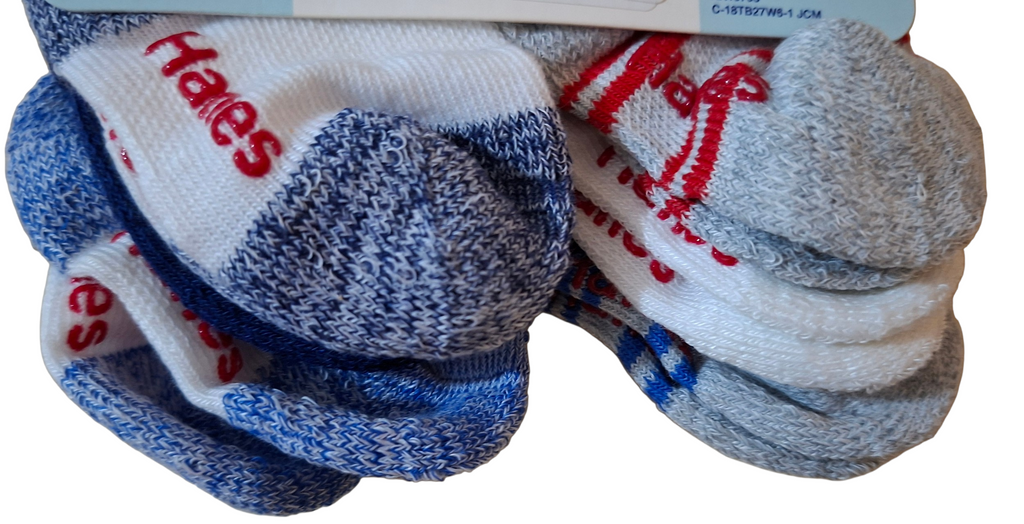 Hanes Infants Boys Ankle Socks Set
