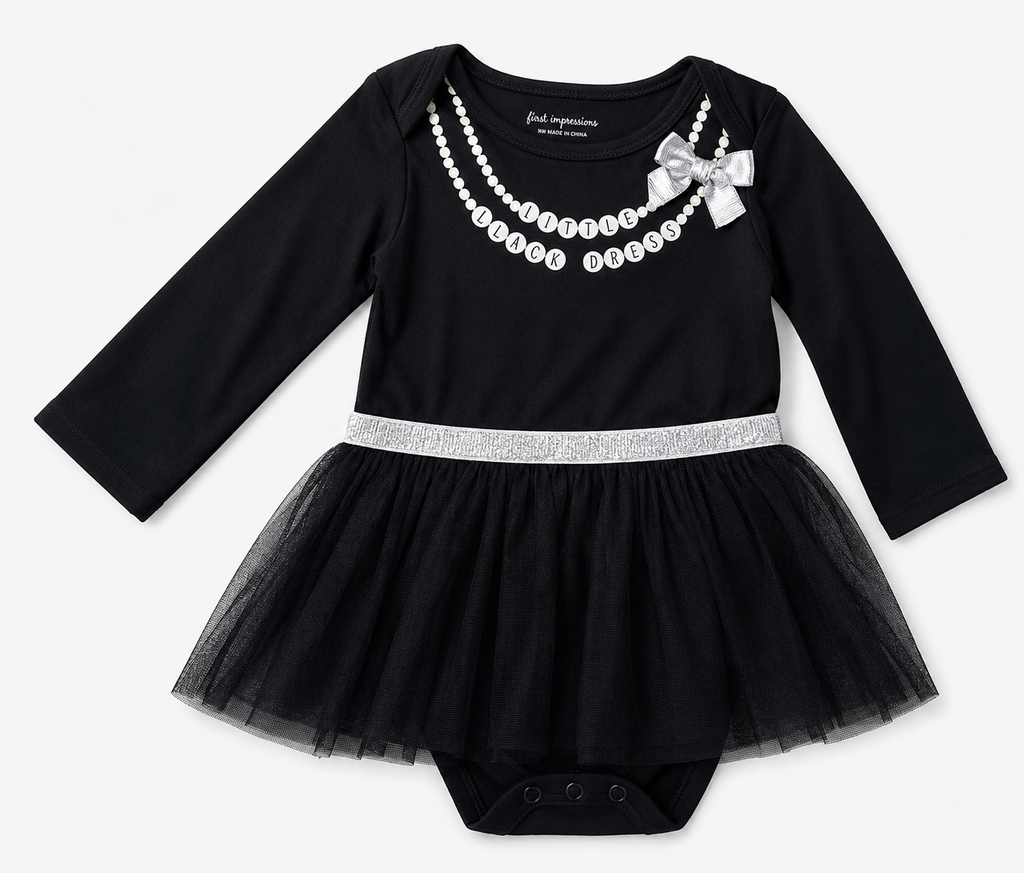 First Impression Dress / Newborn & 0-3 & 6-9 months