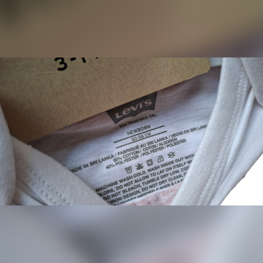Levis Bodysuit Set / Newborn
