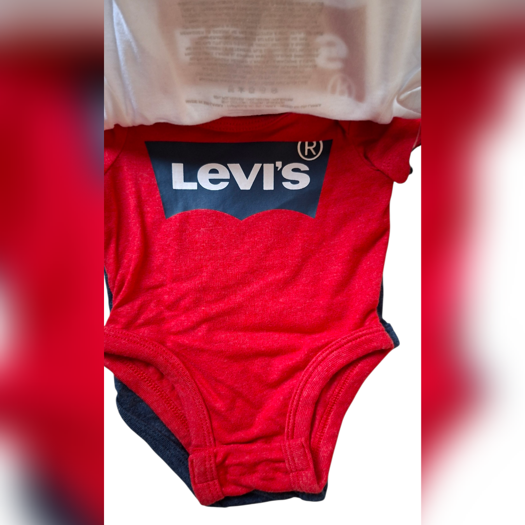 Levis Bodysuit Set / Newborn