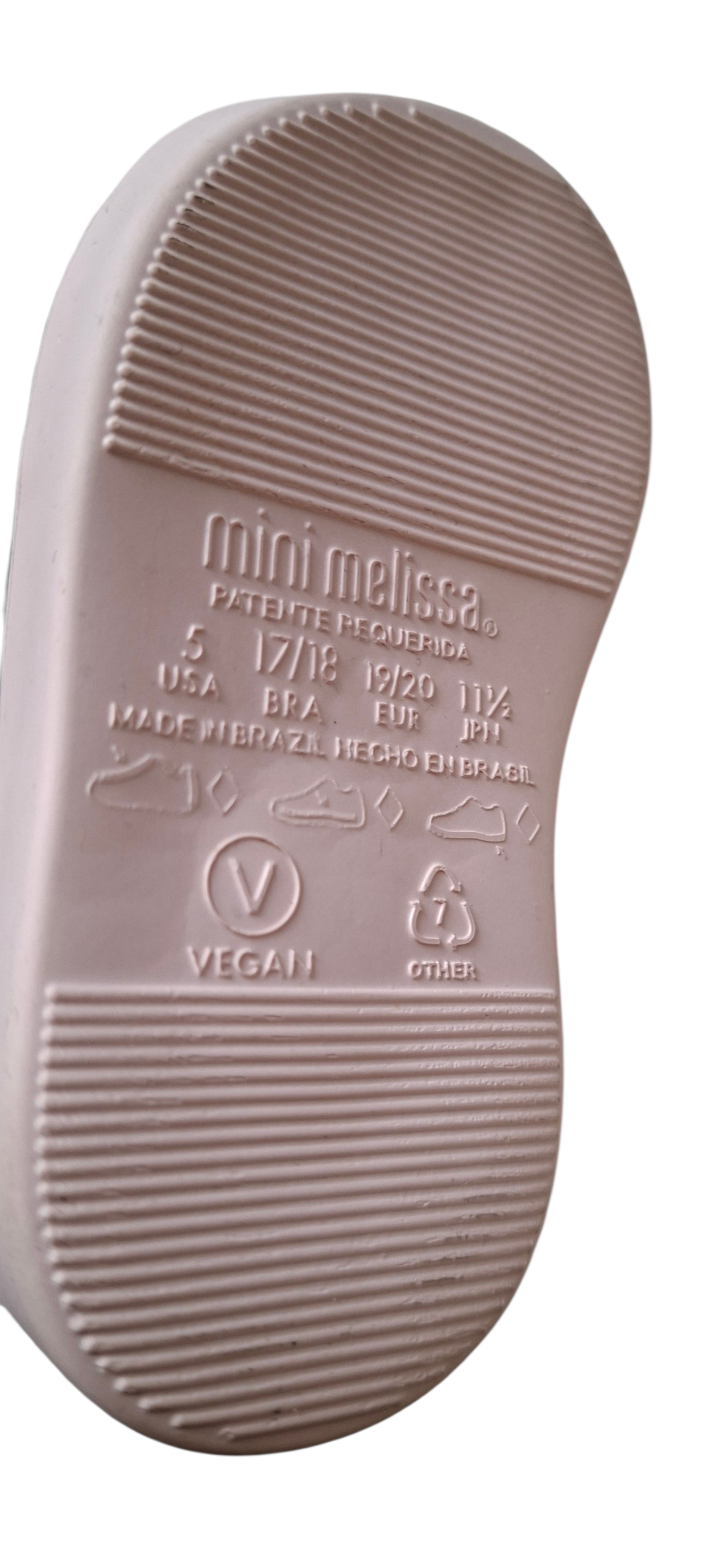 Mini Melissa Sandals / size 19-20