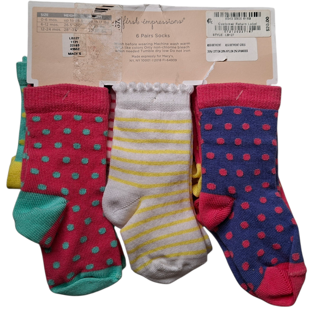 First Impression Socks Set / 6-12 months