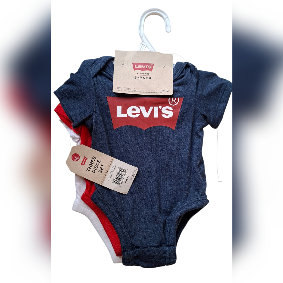 Levis Bodysuit Set / Newborn