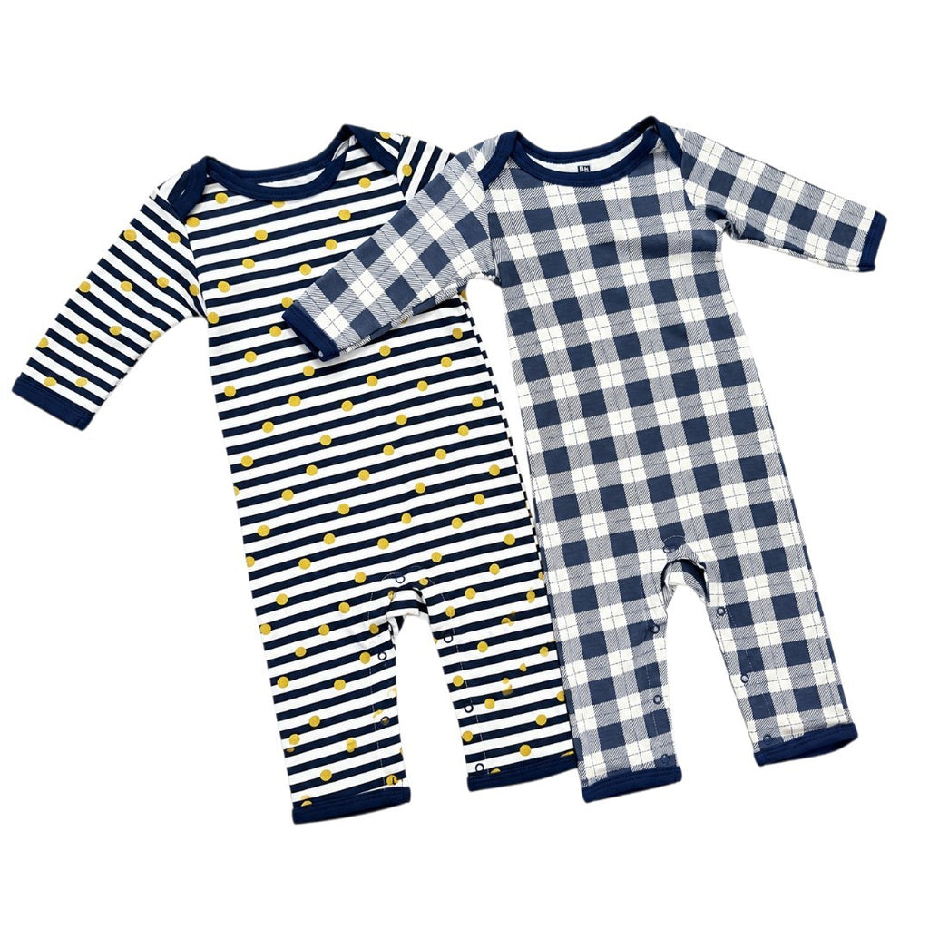 Hudson Baby Overall Set / 3-6 months