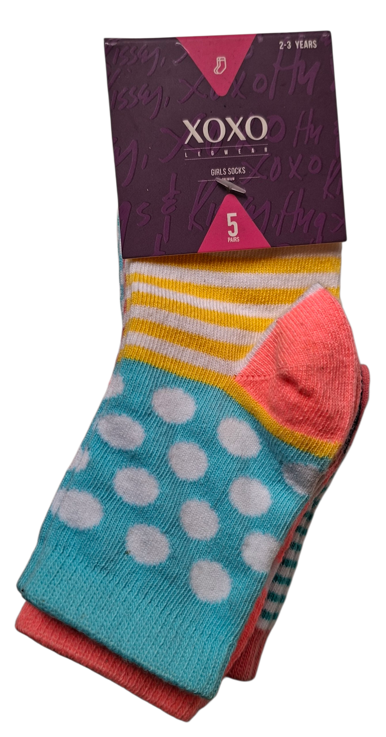 Xoxo Socks Set / 2-3 years