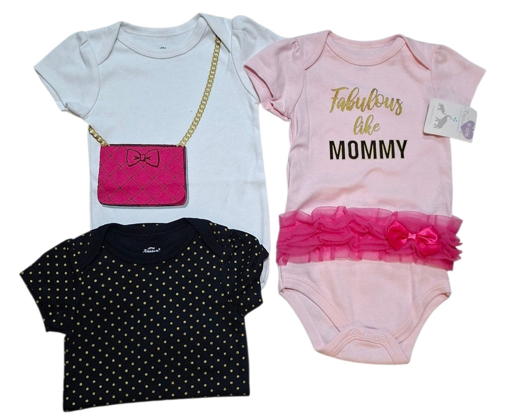 Little Treasure Bodysuit Set / 9-12 months
