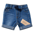 First Impression denim shorts / 3-6 months