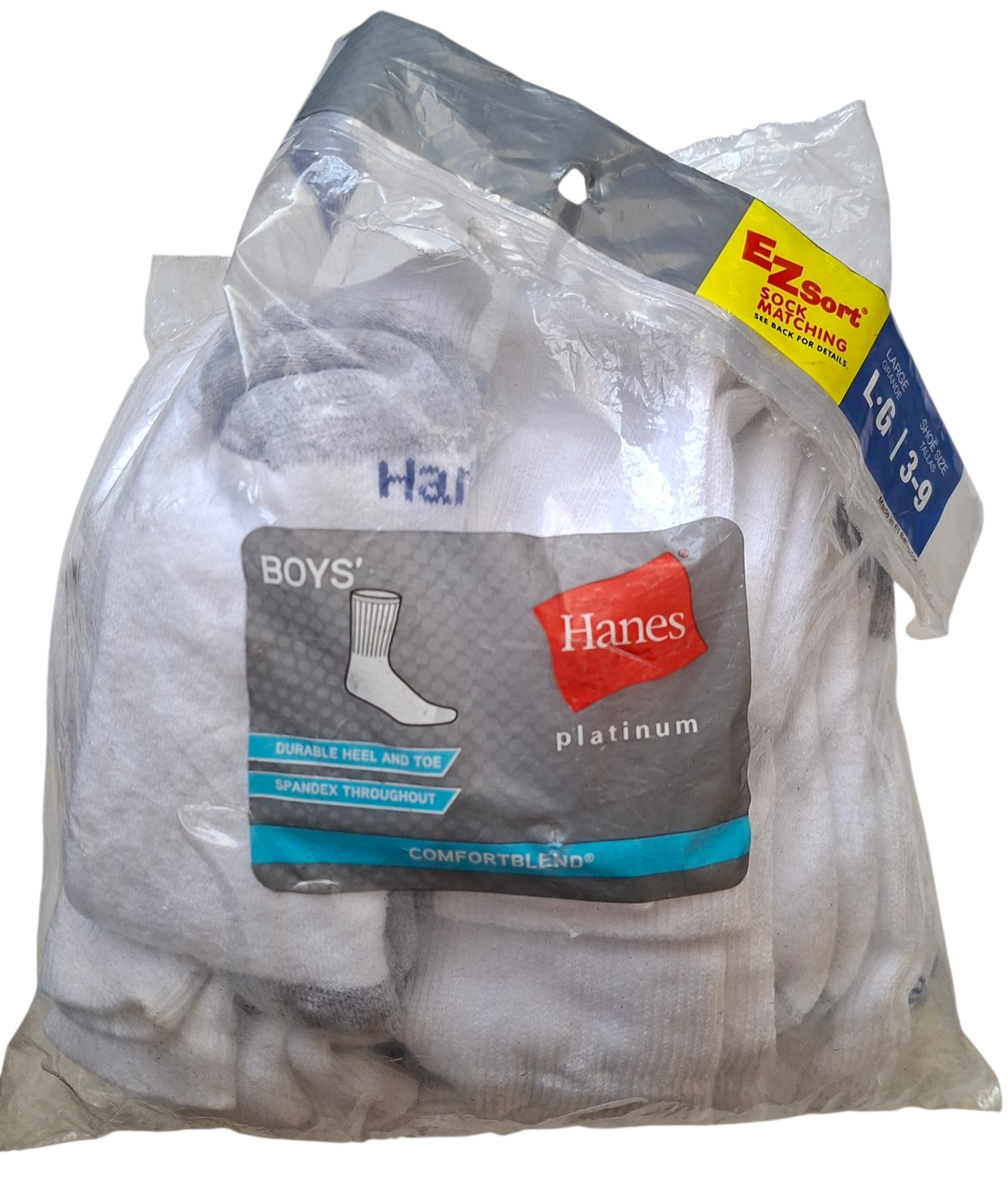 Hanes Socks Set / 7-10 years