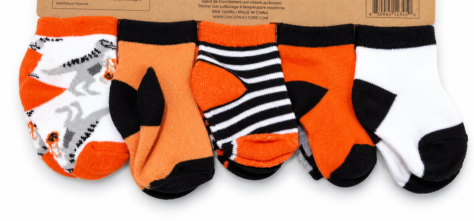Chick Pea Socks Set / 6-12 months