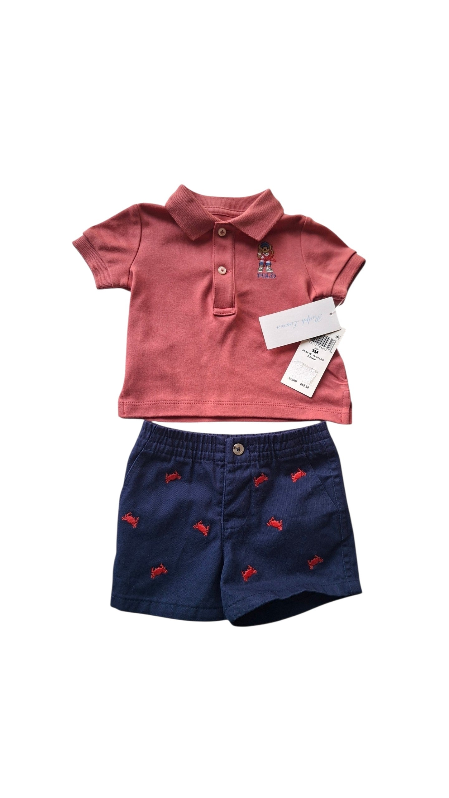 RL Polo Set / 3 months